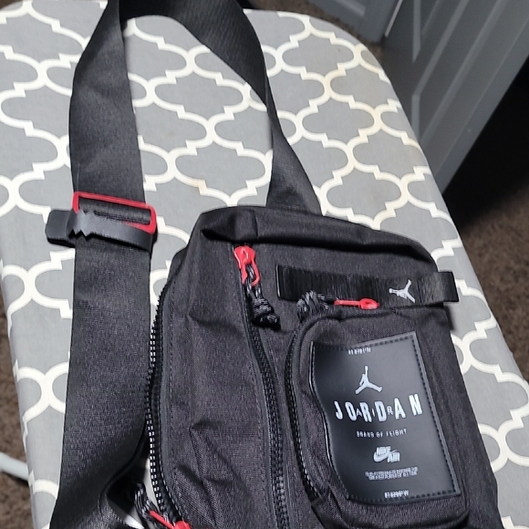 Jordan Black and Red Belt Bag - Picture 6 of 7